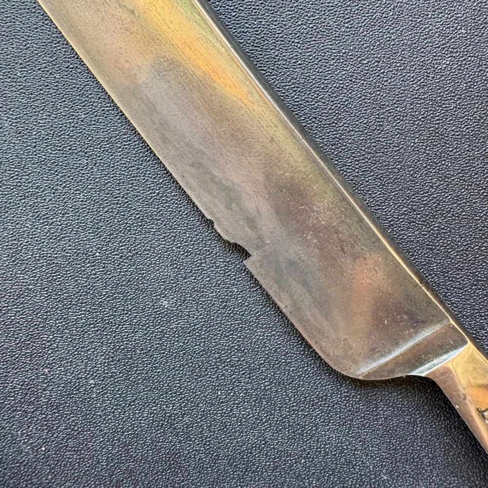 Vintage Hibbard Spencer Bartlett & Co 1145 Barbers A.1. Straight Razor Germany
